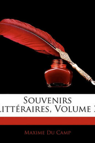 Cover of Souvenirs Litteraires, Volume 2