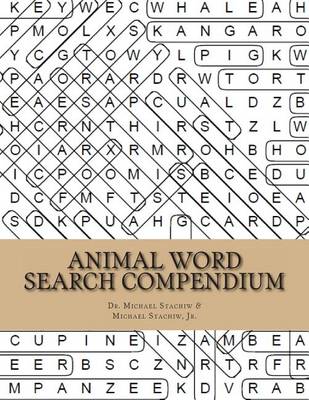 Book cover for Animal Word Search Compendium