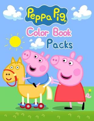 Book cover for Peppa Pig Color Book Packs