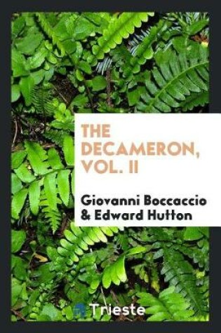 Cover of The Decameron, Vol. II