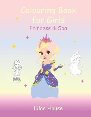 Book cover for Colouring Book for Girls