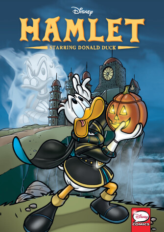 Book cover for Disney Hamlet, starring Donald Duck (Graphic Novel)