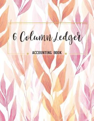 Cover of 6 Column Ledger Accounting Book