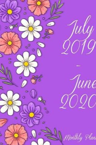 Cover of July 2019-June 2020 Monthly Planner