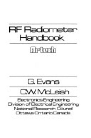 Cover of Radio Frequency Radiometer Handbook