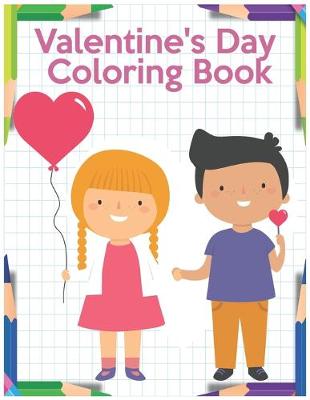 Book cover for Valentine's Day Coloring Book