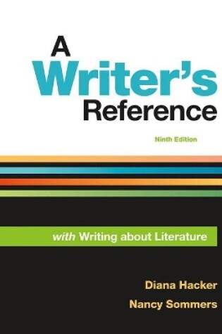 Cover of A Writer's Reference with Writing About Literature