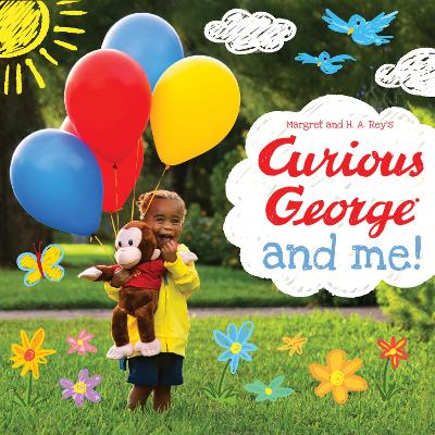 Book cover for Curious George and Me Padded Board Book