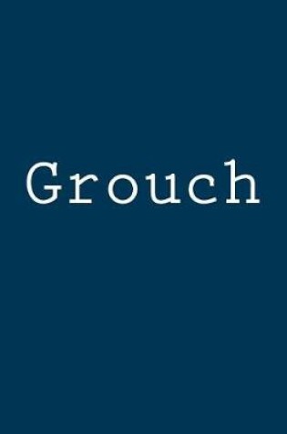 Cover of Grouch