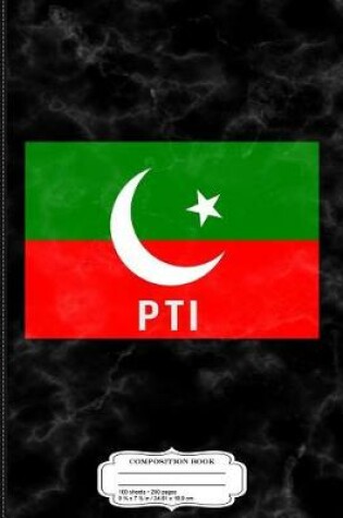 Cover of Pakistan Pti Party Imran Khan Composition Notebook