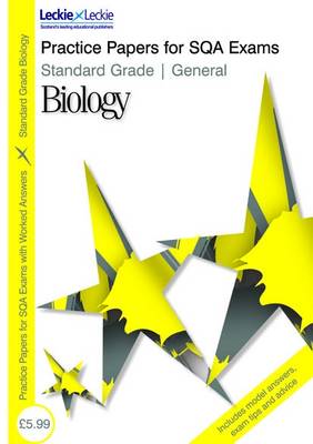 Book cover for Standard Grade General Biology Practice Papers for SQA Exams