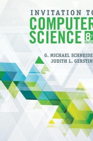 Cover of Mindtap Computer Science, 1 Term (6 Months) Printed Access Card for Schneider/Gersting's Invitation to Computer Science, 8th