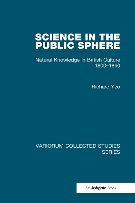 Book cover for Science in the Public Sphere