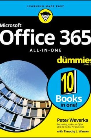 Cover of Office 365 All–in–One For Dummies