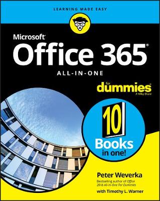 Book cover for Office 365 All–in–One For Dummies