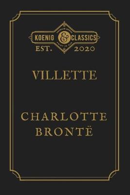 Book cover for Villette by Charlotte Bronte