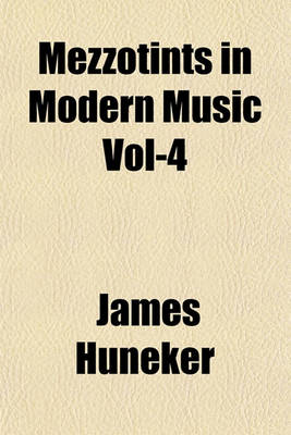 Book cover for Mezzotints in Modern Music Vol-4