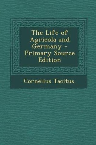 Cover of Life of Agricola and Germany