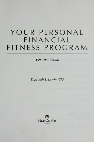 Cover of Financial Fit Pro 93