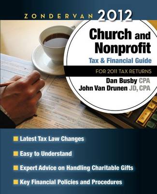 Book cover for Zondervan Church and Nonprofit Tax and Financial Guide