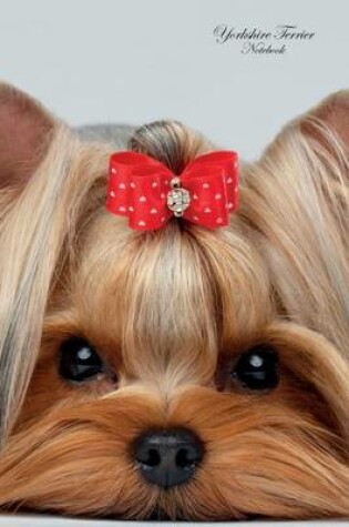 Cover of Yorkshire Terrier Notebook, A5, 120 Pages. Your Academic