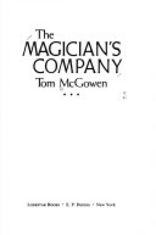 Cover of Mcgowen Tom : Magician'S Company (Hbk)
