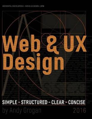 Book cover for Web and UX Design