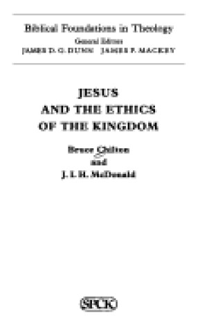 Cover of Jesus and the Ethics of the Kingdom
