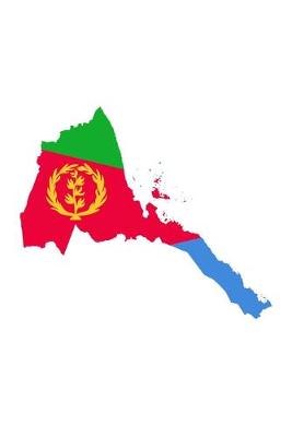 Book cover for The Flag of Eritrea Overlaid on The Map of the Nation Journal