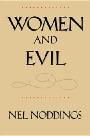 Cover of Women and Evil