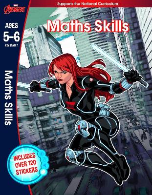 Cover of Avengers: Maths Skills (Ages 5 to 6)