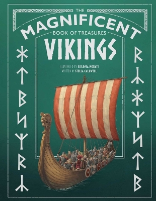 Book cover for The Magnificent Book of Treasures: Vikings