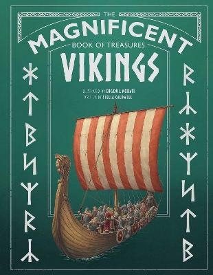 Book cover for The Magnificent Book of Treasures: Vikings