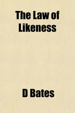 Cover of The Law of Likeness