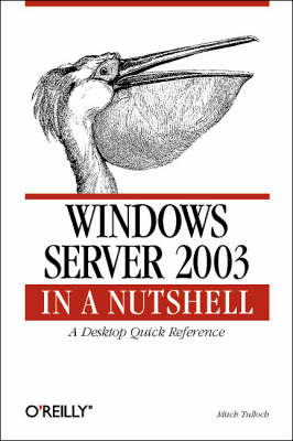 Book cover for Windows Server 2003 in a Nutshell
