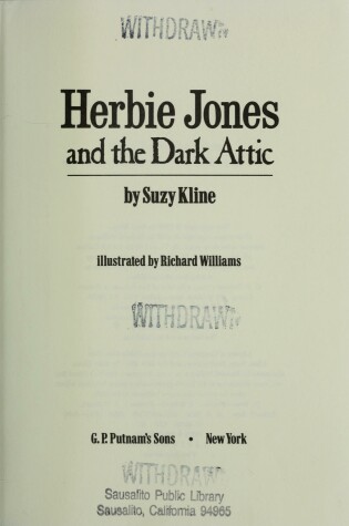 Cover of Herbie Jones/Dark Att