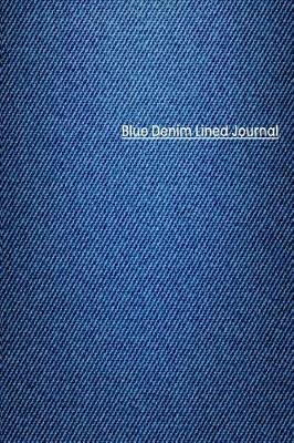 Book cover for Blue Denim Lined Journal