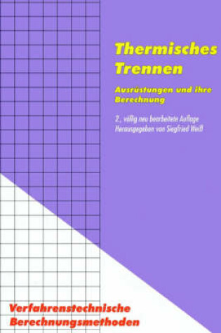 Cover of Thermisches Trennen