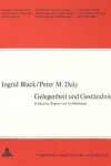 Book cover for Gelegenheit Und Gestaendnis