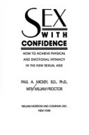 Cover of Sex with Confidence