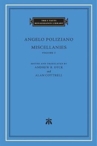 Cover of Miscellanies