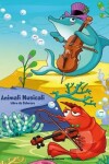 Book cover for Animali Musicali Libro da Colorare 1