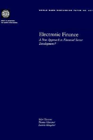 Cover of Electronic Finance