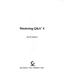 Book cover for Mastering Q & A 4