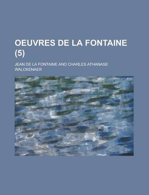 Book cover for Oeuvres de La Fontaine (5)