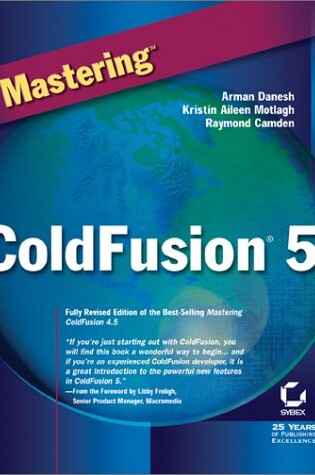 Cover of Mastering Coldfusion 5