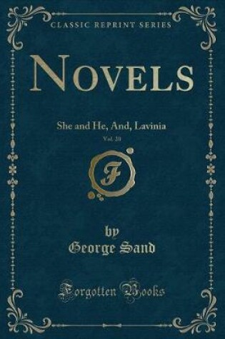 Cover of Novels, Vol. 20