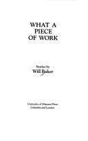 Book cover for What a Piece of Work