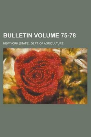 Cover of Bulletin Volume 75-78