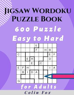 Book cover for Wordoku Jigsaw Puzzle Book 600 Puzzles